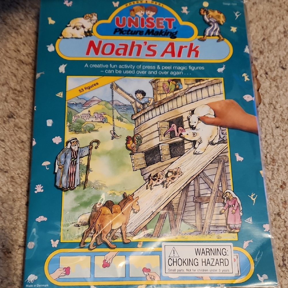 Press & Peel Uniset Picture Making Noah's Ark 1988